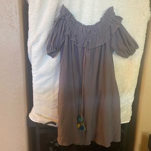 Women's / Teen off the shoulder Dress